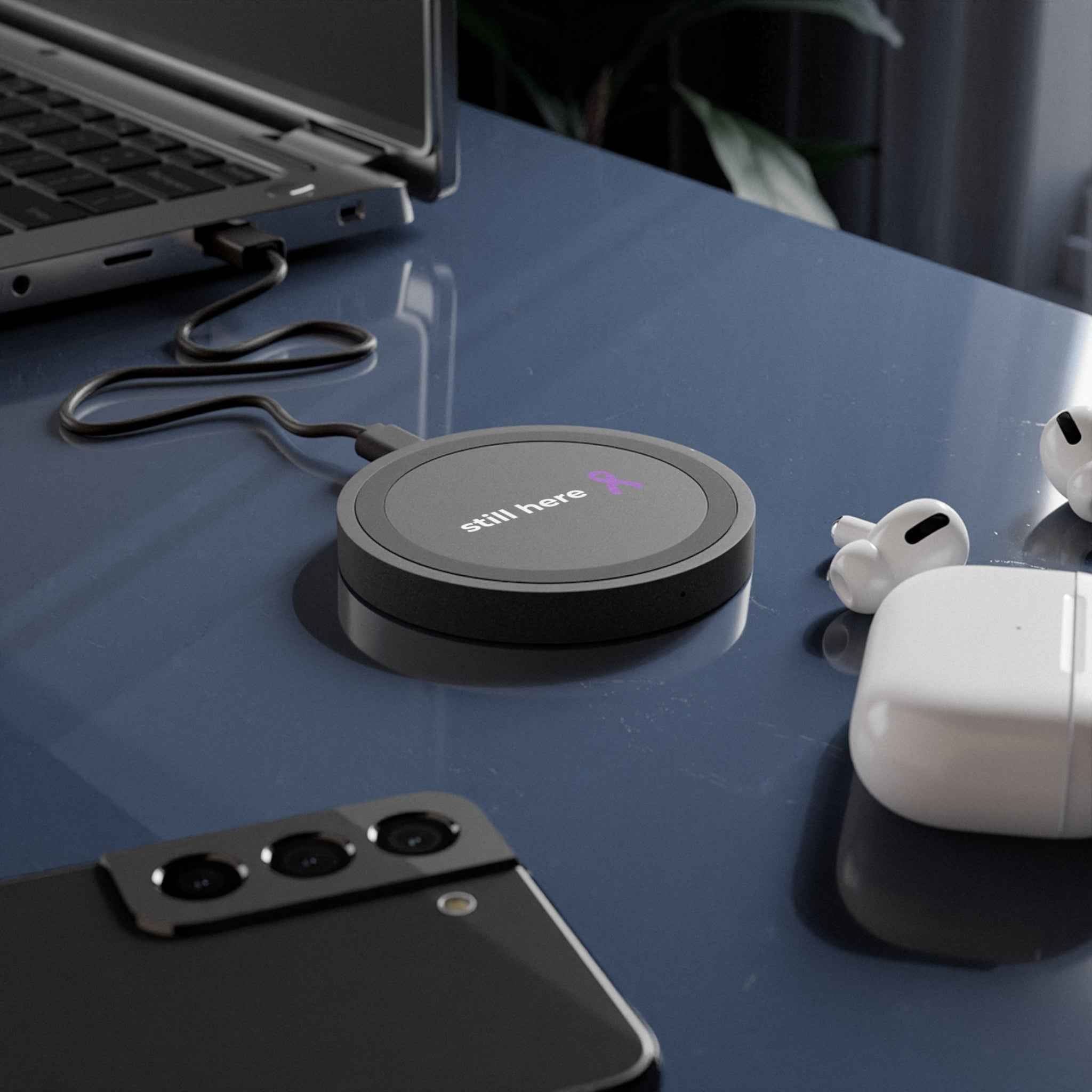 Still Here — Epilepsy Awareness Wireless Charging Pad