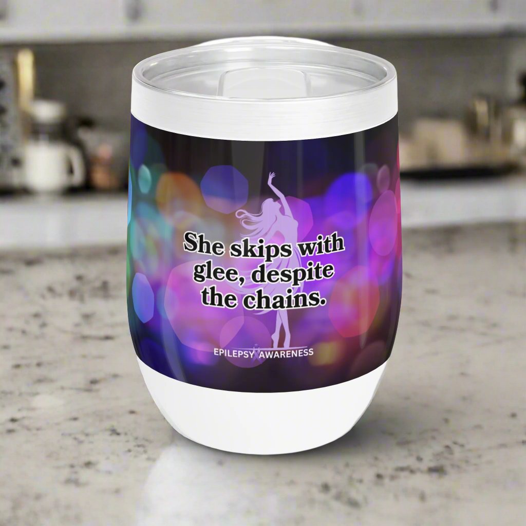 Skips with Glee Chill Wine Tumbler - EpiAl's Shop