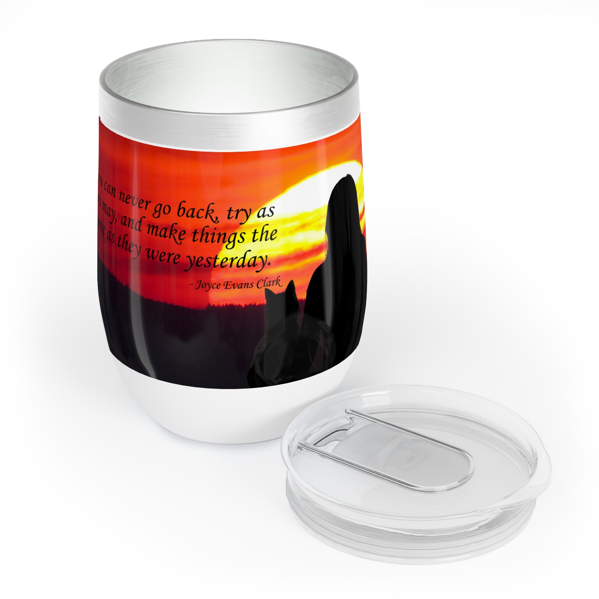 Photo depicting the ​Try As You May Chill Wine Tumbler from EpiAl's Shop.