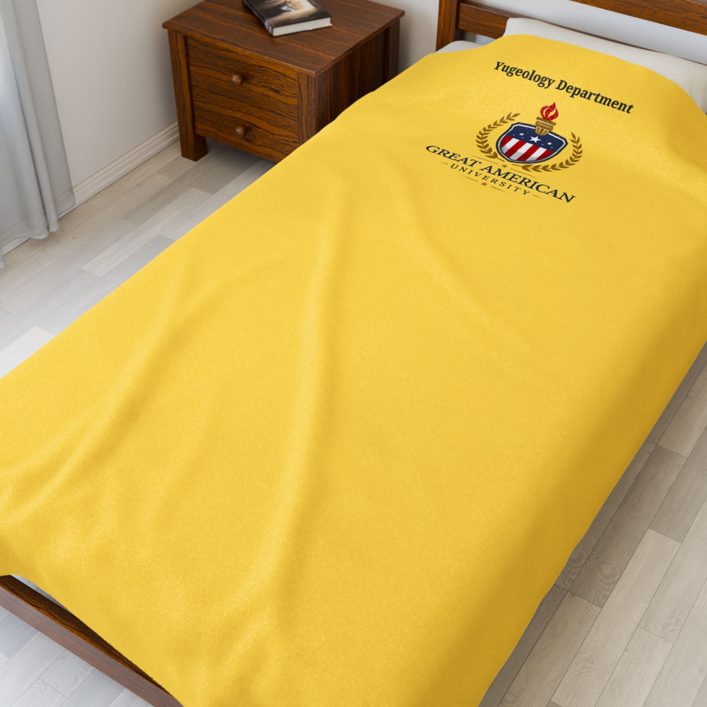 Yugeology Department Blanket – Great American University Parody Throw