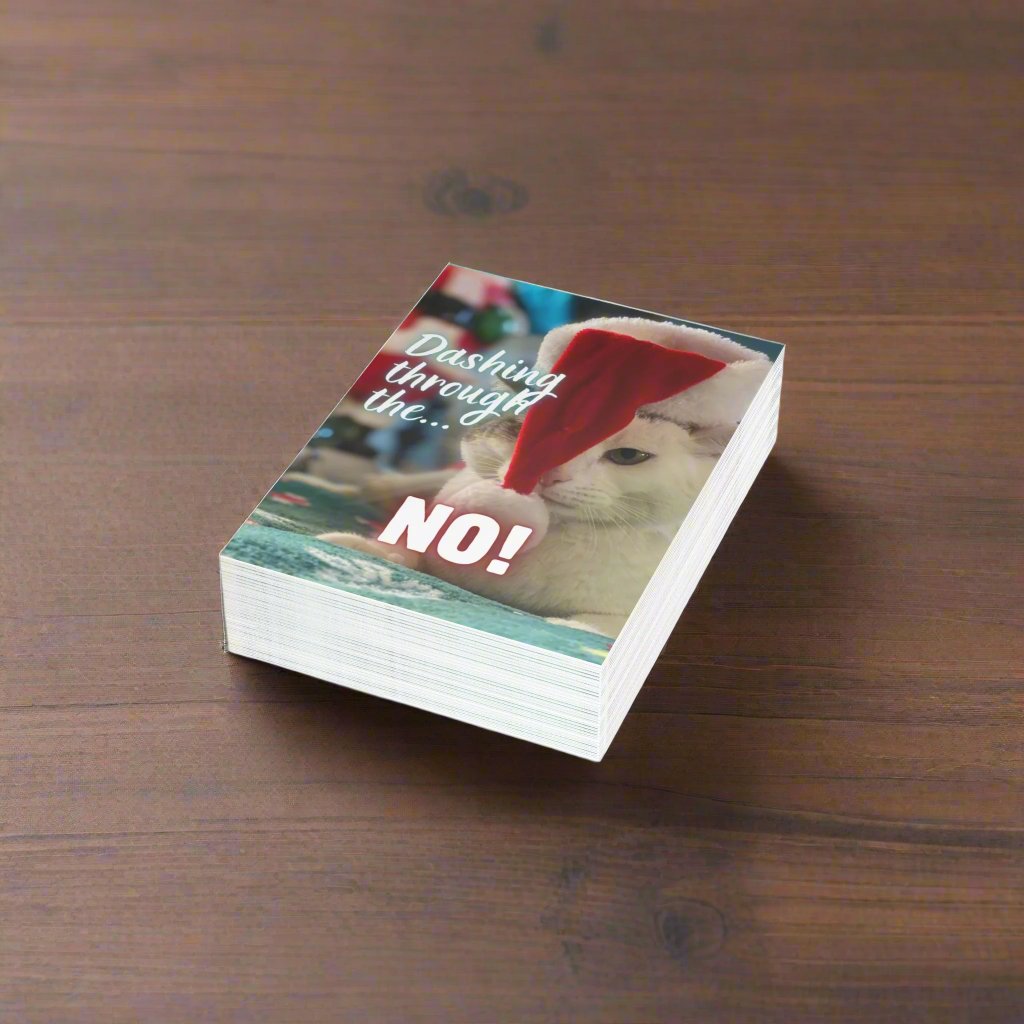 Dashing Through the No Postcard Bundles (envelopes included)