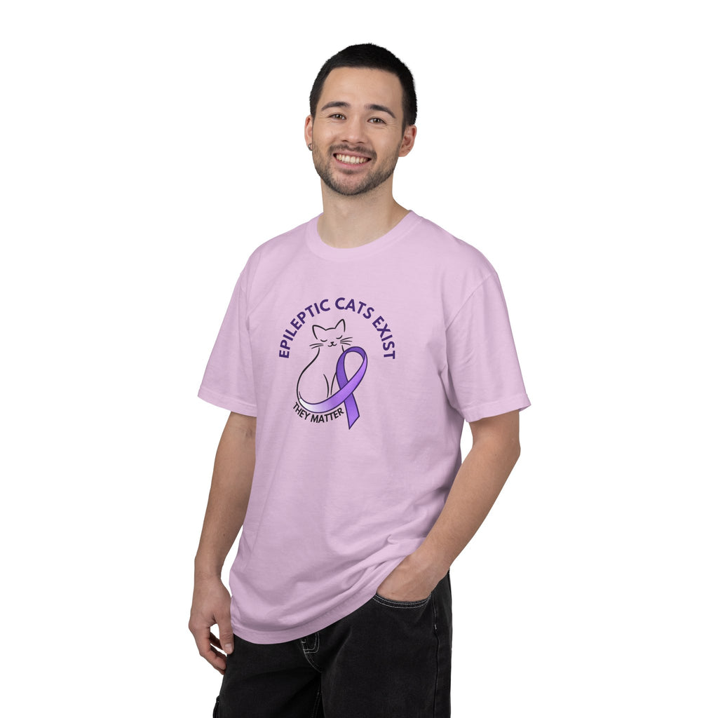 Epikitty Awareness T-Shirt – Epileptic Cats Exist. They Matter.