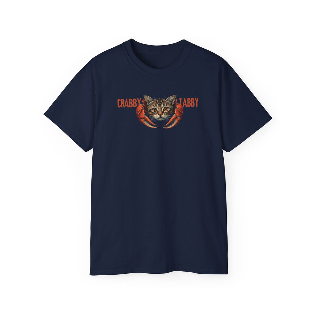 Crabby Tabby Cat Lover Unisex Tee