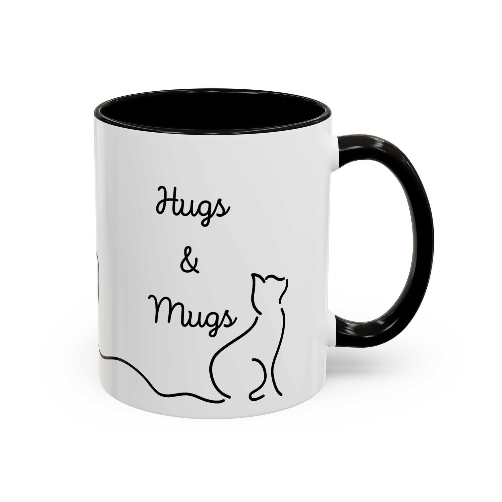 Hugs & Mugs Vibrant Color Coffee Mug