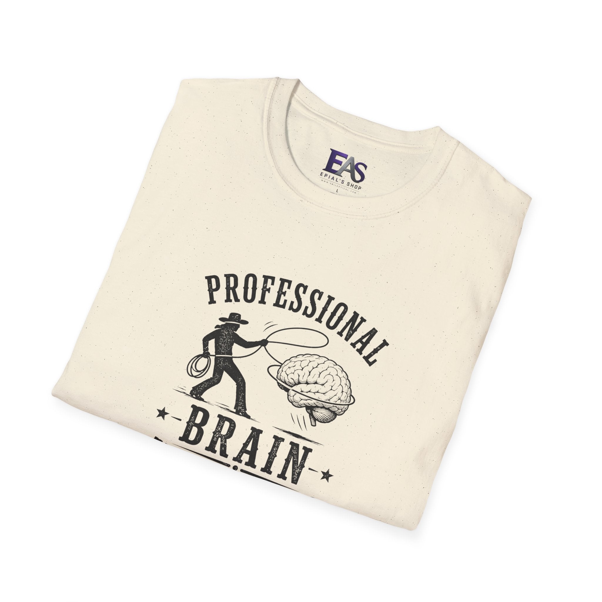 Professional Brain Wrangler Epilepsy Awareness T-Shirt
