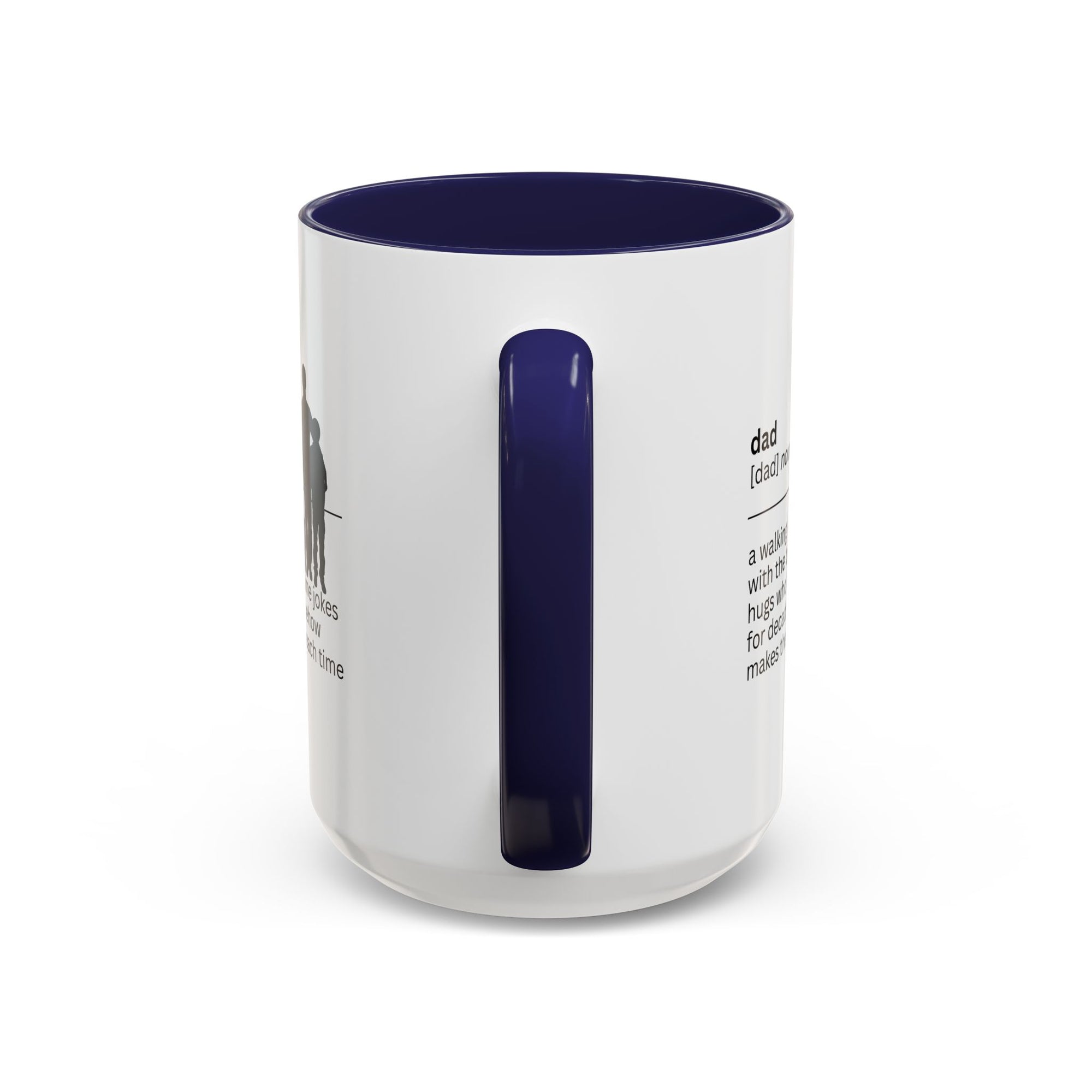 Dad ATM Accent Coffee Mug - Perfect Gift for Dads
