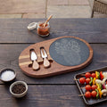 Electric Wildflower Epilepsy Awareness Acacia and Slate Charcuterie Board