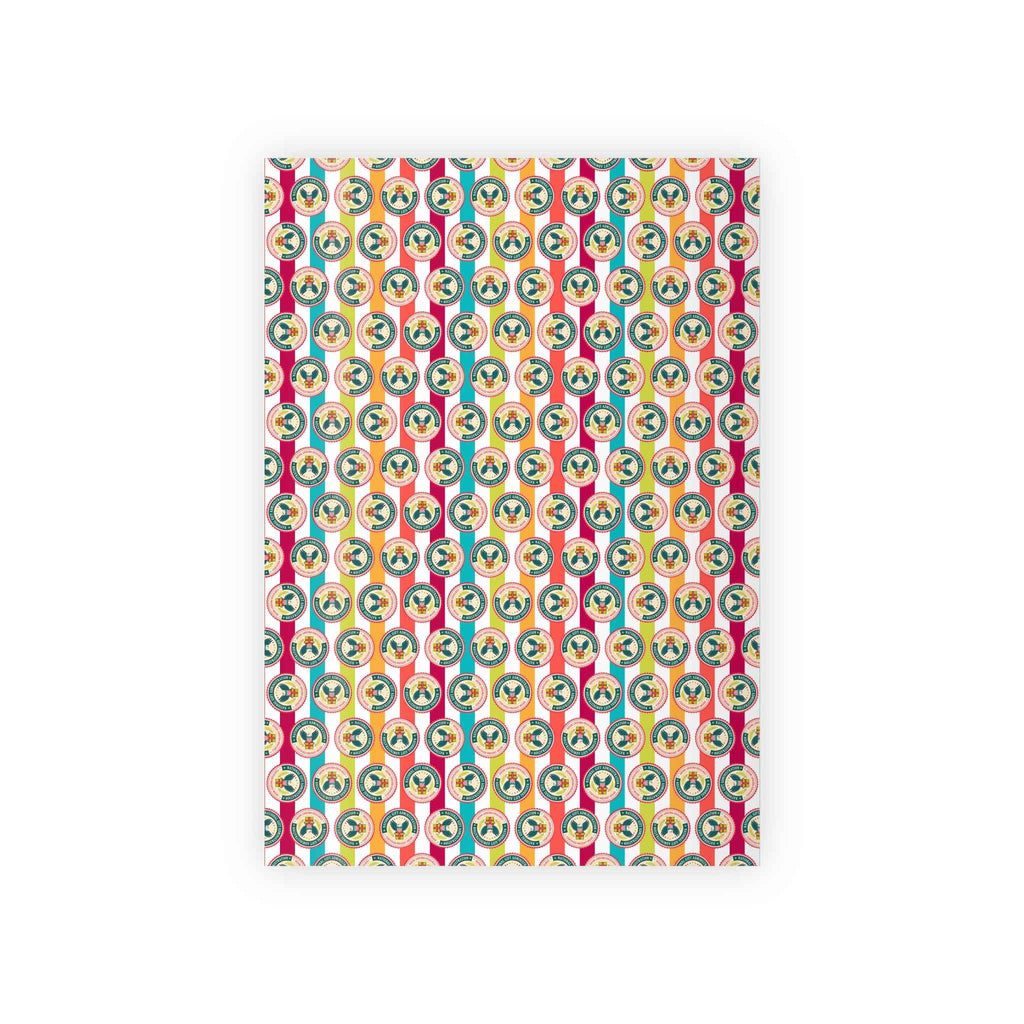 National Gift Administration Wrapping Paper | Certified Present Inside Official Gift Wrap