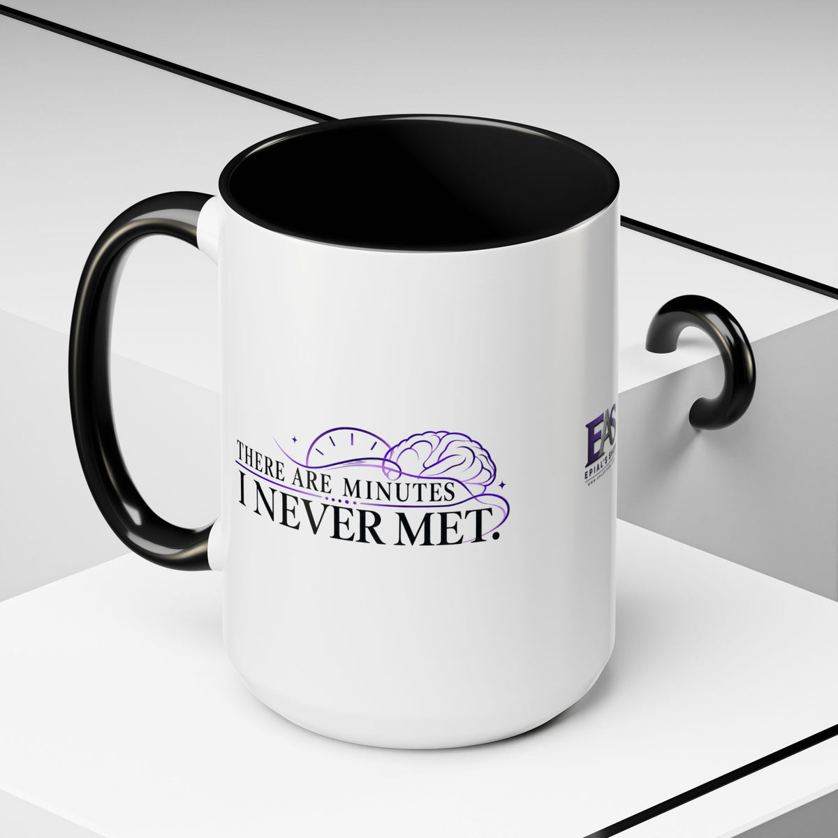 There Are Minutes I Never Met Mug | Subtle Epilepsy Awareness Coffee Cup (11/15oz)