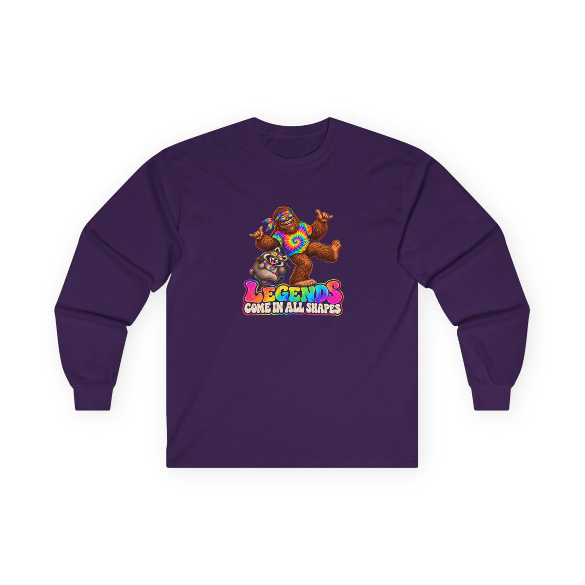 Legends Come in All Shapes | Bigfoot & Jimothy Retro Long-Sleeve Tee