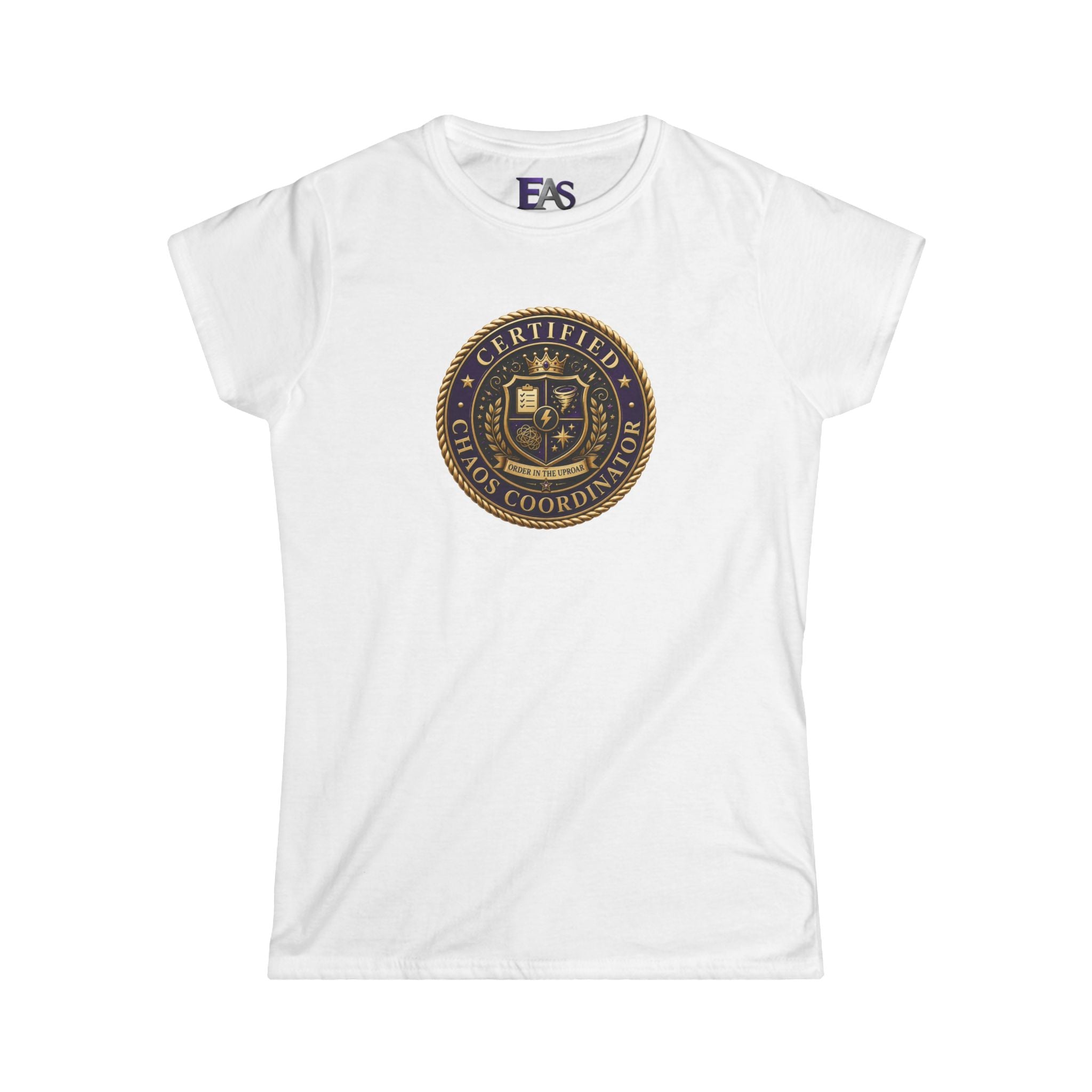 Certified Chaos Coordinator Women’s Softstyle T-Shirt