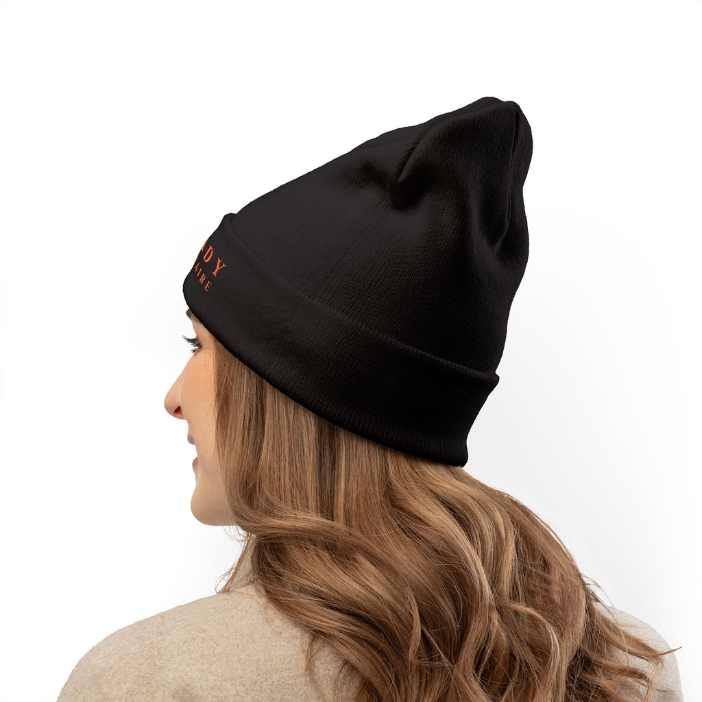 Cat Lady Extraordinaire Knit Beanie, Cozy Winter Hat
