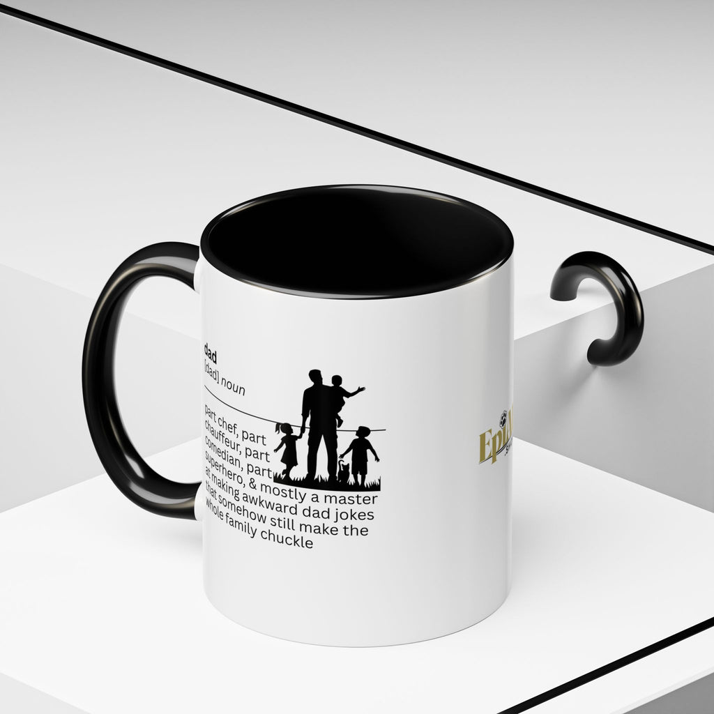 Dad Jokes Accent Coffee Mug - Perfect Gift for Dads