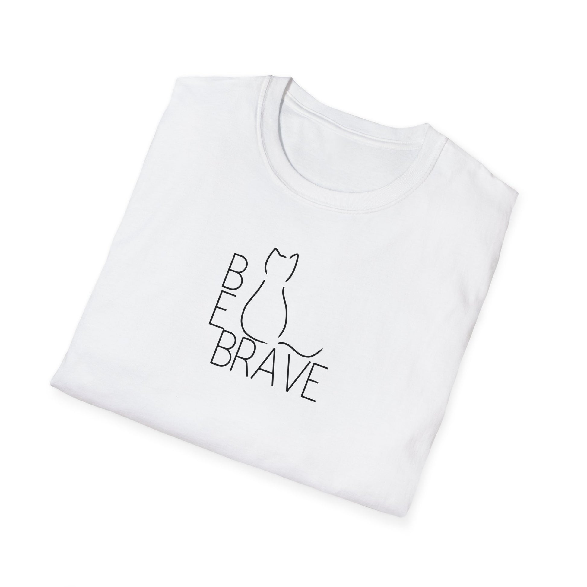 Be Brave Unisex Softstyle T - Shirt - T - Shirt - Epileptic Al’s Shop