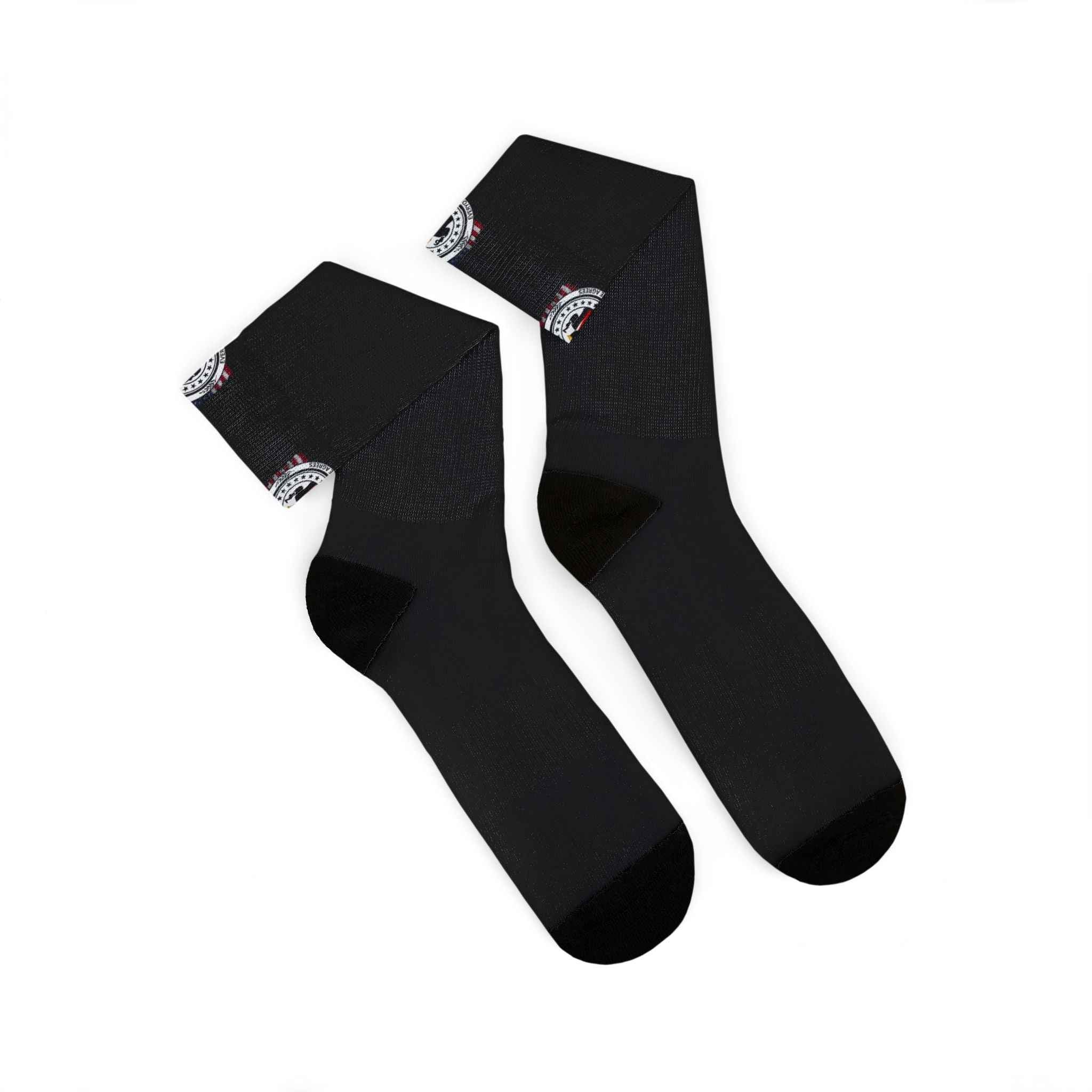 Believe Me Political Parody Crew Socks – 67 Edition