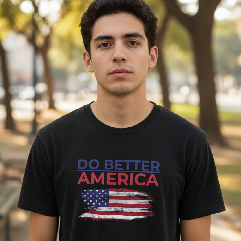 Do Better America Unisex Patriotic T-Shirt
