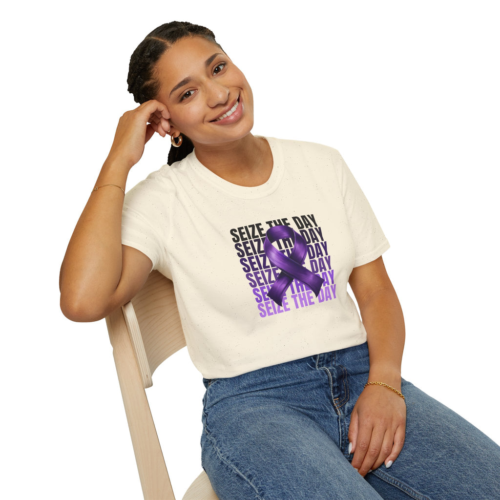 Empowering 'Seize the Day' Unisex T-Shirt