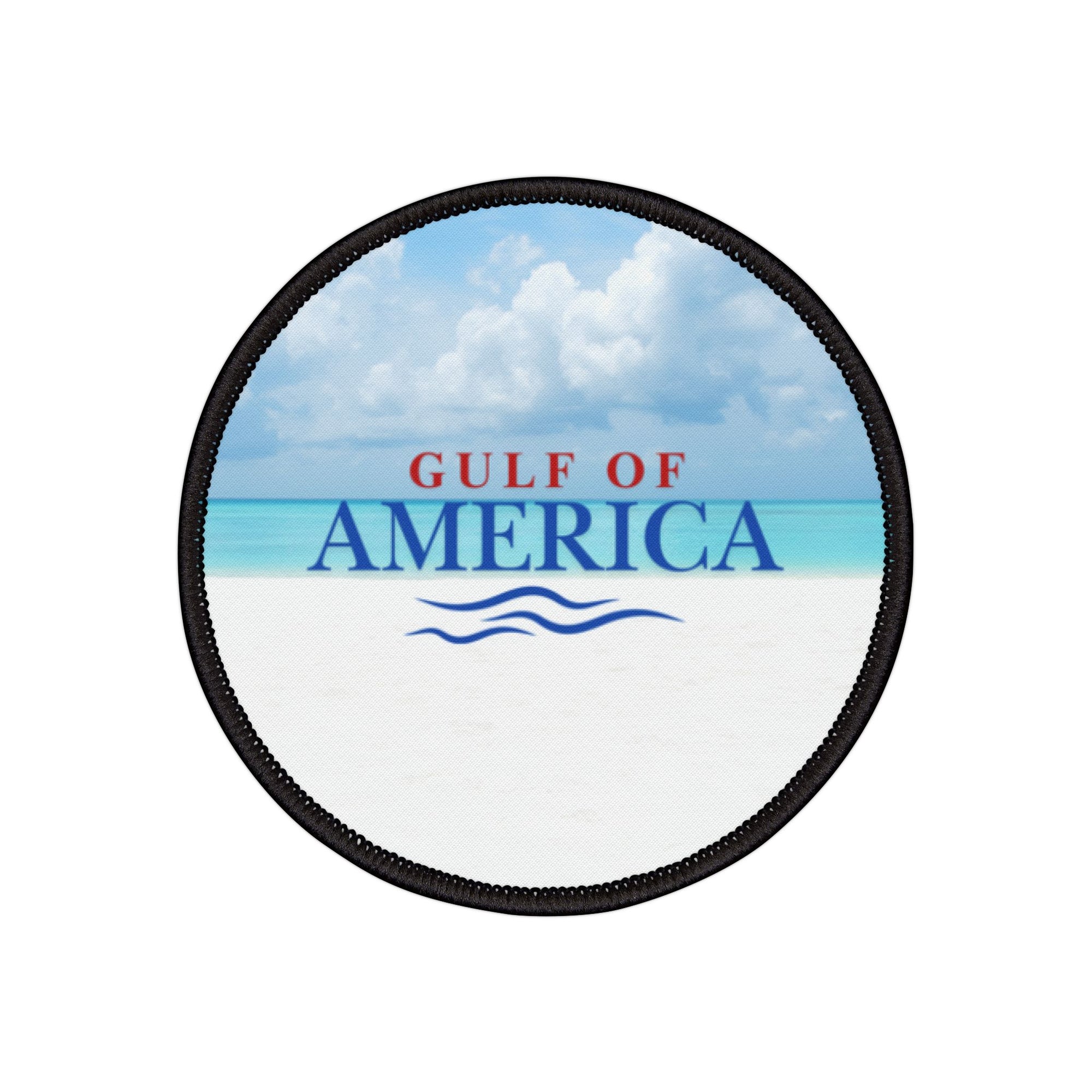American Gulf Iron-On Patch for Beach Lovers