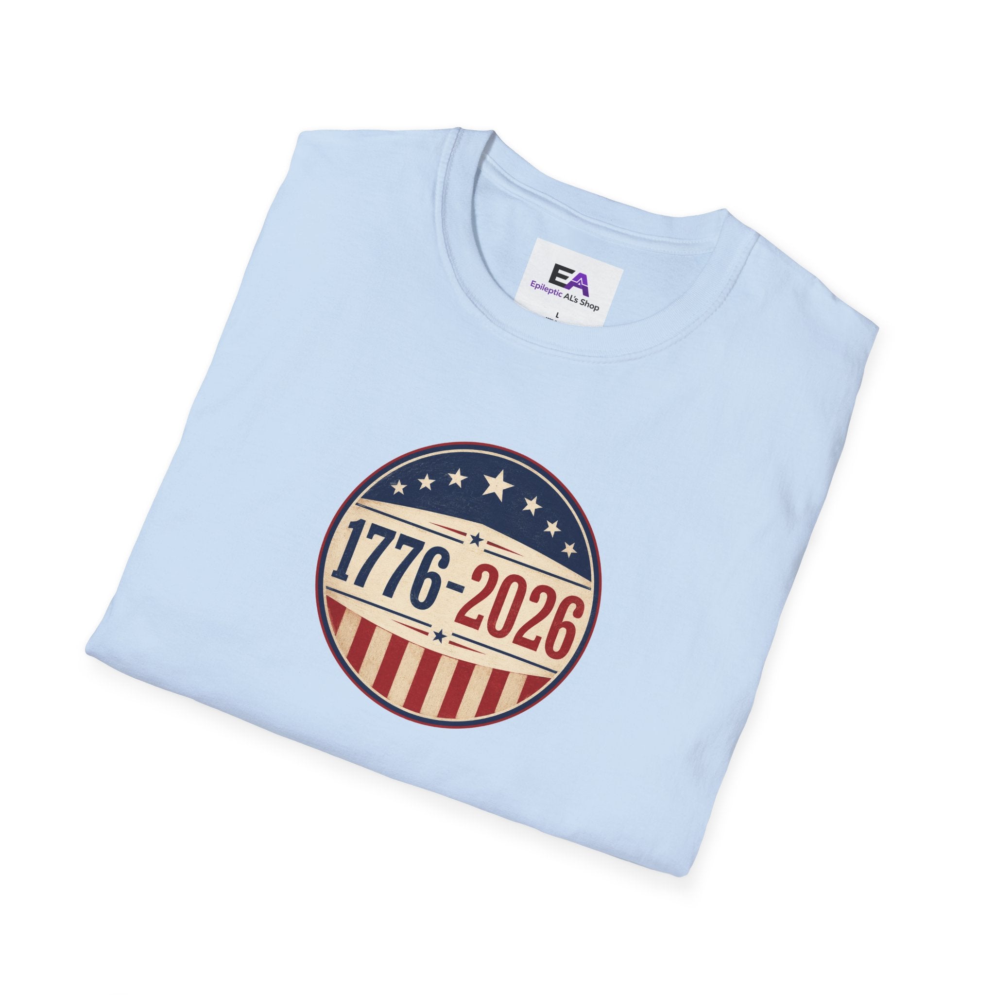 1776–2026 USA Patriotic T-Shirt | Vintage Americana Anniversary Tee