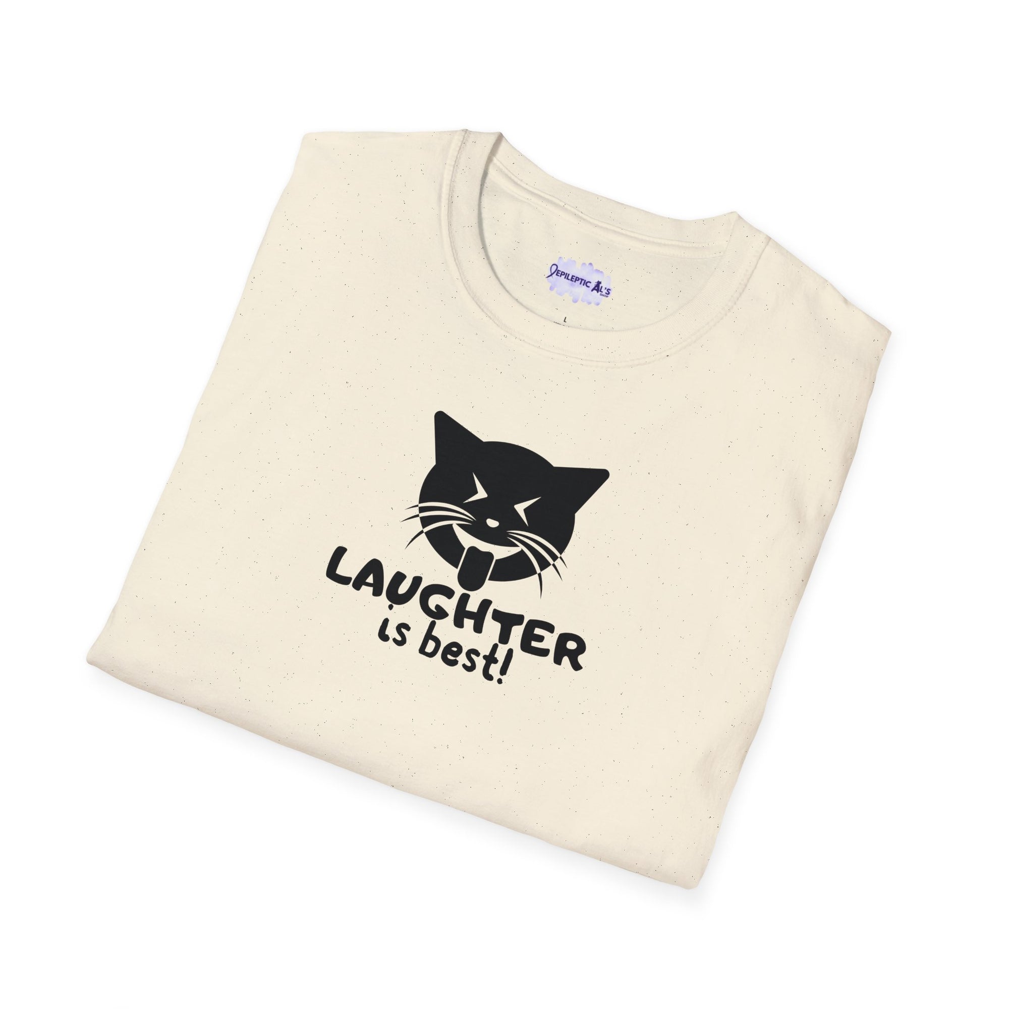 Laughter Unisex Softstyle T - Shirt - T - Shirt - Epileptic Al’s Shop
