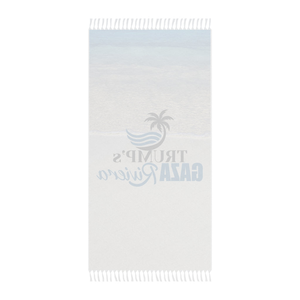 Boho Beach Towel - Trump's Gaza Riviera Design Printify