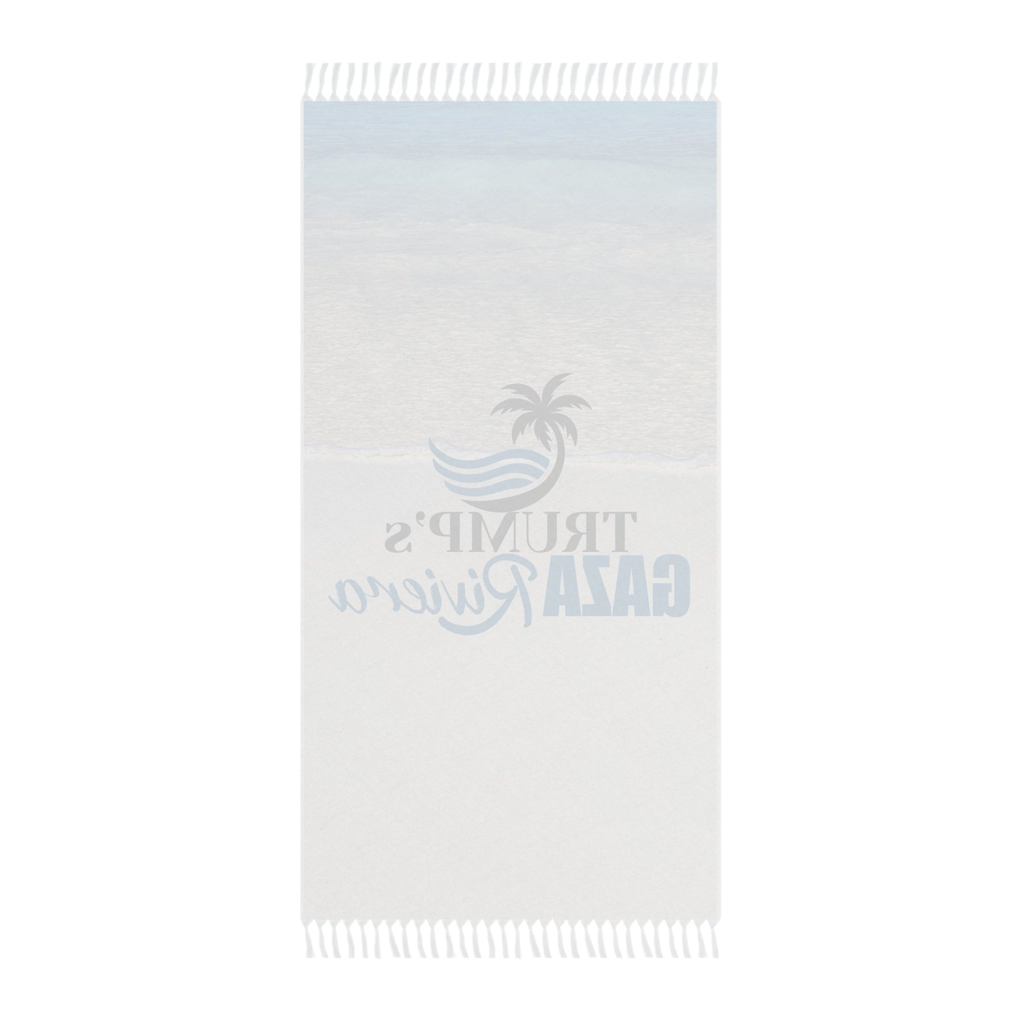 Boho Beach Towel - Trump's Gaza Riviera Design Printify