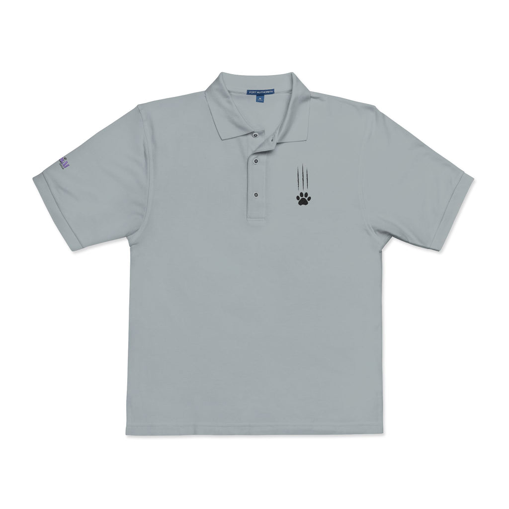 Classic Cat Clawed Embroidered Unisex Polo Shirt
