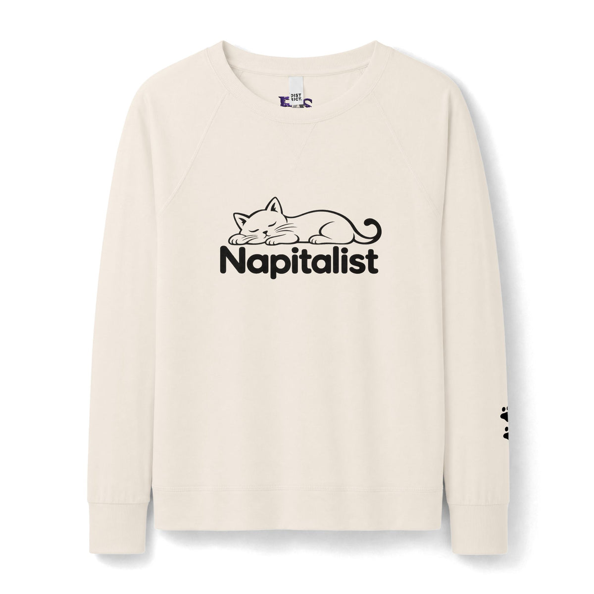 Napitalist Cat Sweatshirt | Funny Cat Lover Crewneck