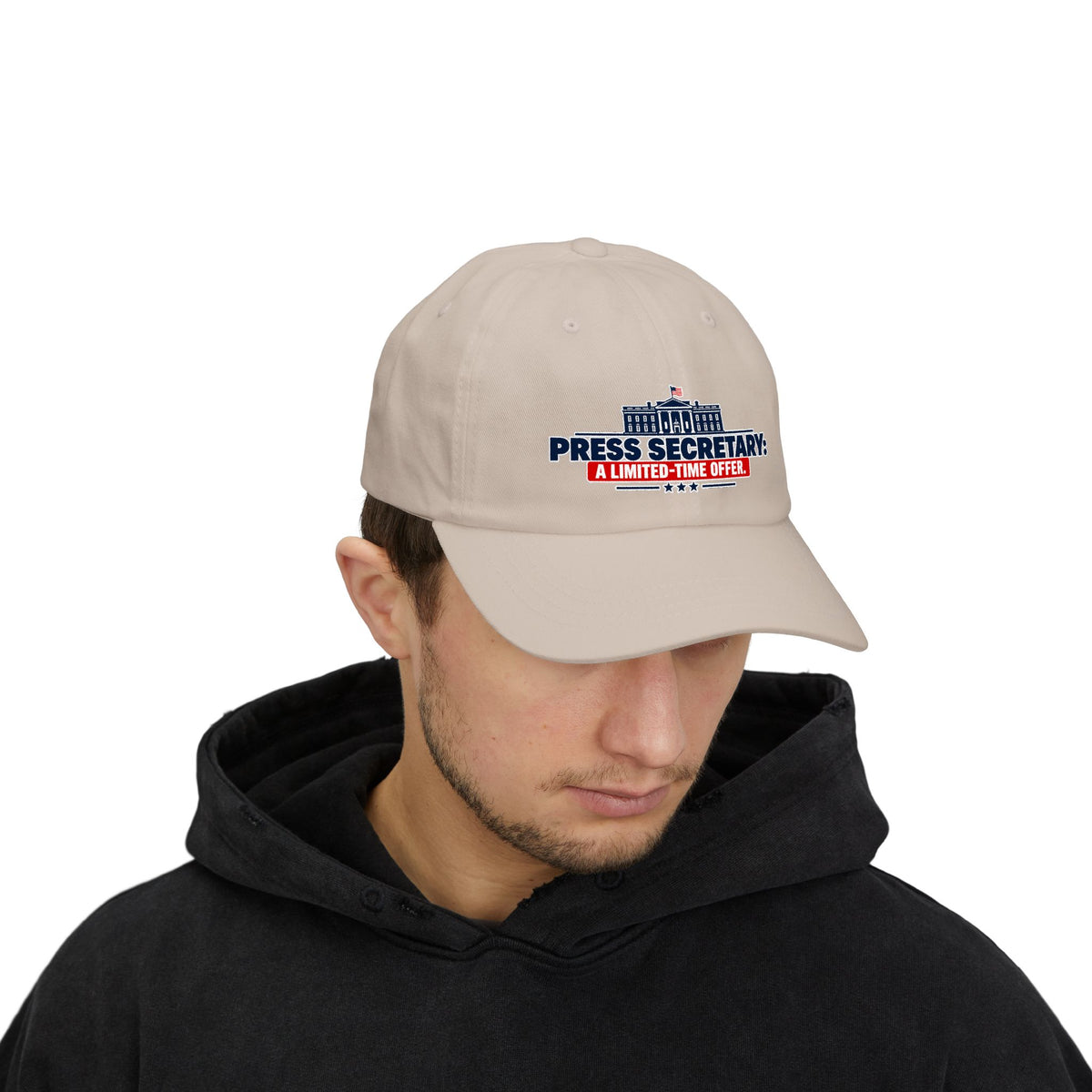 Press Secretary: A Limited-Time Offer | Funny Political Humor Dad Hat