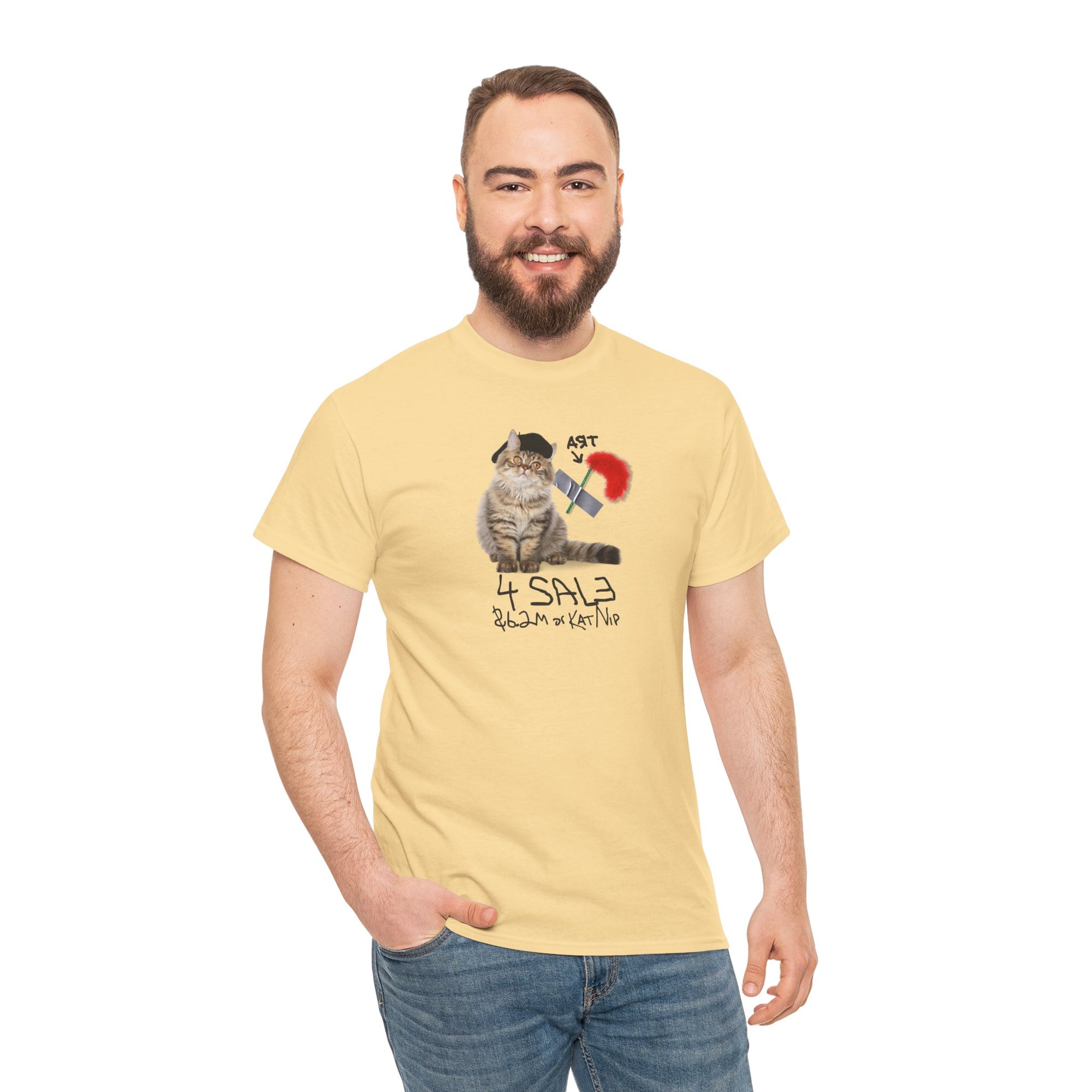 Duct Tape Art Unisex Heavy Cotton Tee