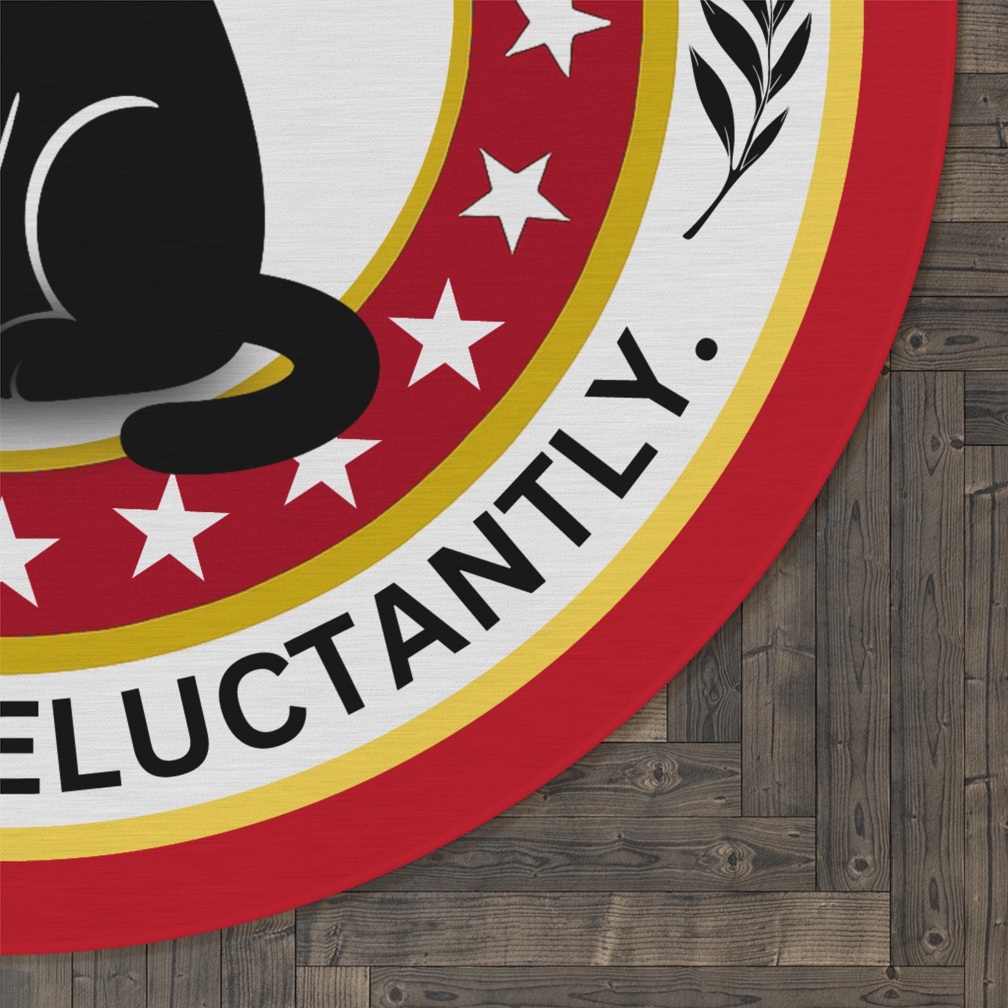 Reviewed by a Cat. Accepted Reluctantly. Round Rug