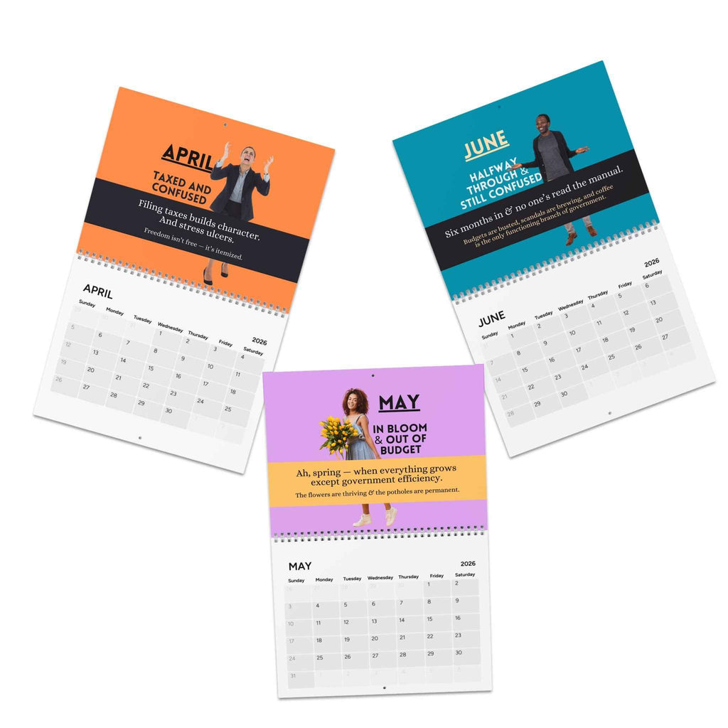 Political Humor Calendar 2026: Twelve Months of Nonsense