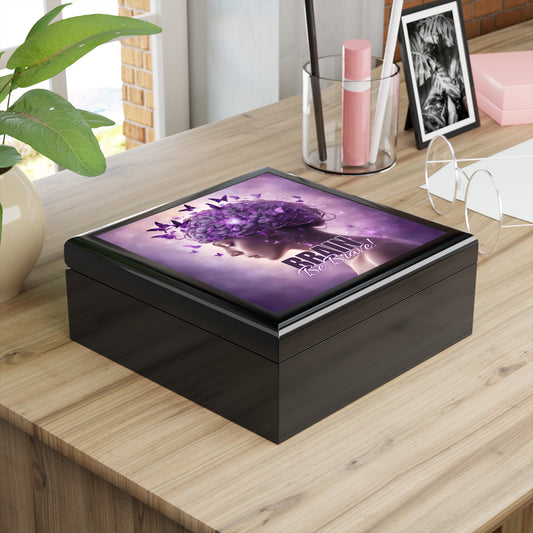 Beautiful Brain Be Brave Jewelry Box