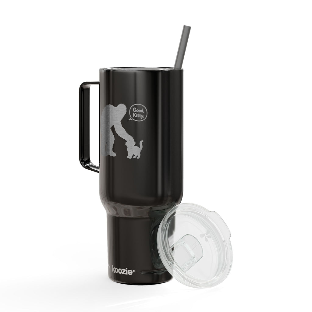 Bigfoot & Cat “Good, Kitty.” 40 oz Insulated Tumbler