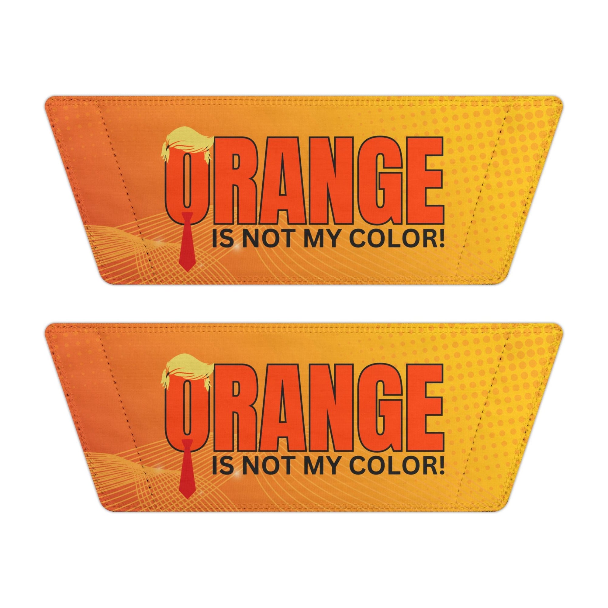 Trendy Men's Sandals - 'Orange Is Not My Color' Statement Footwear Printify