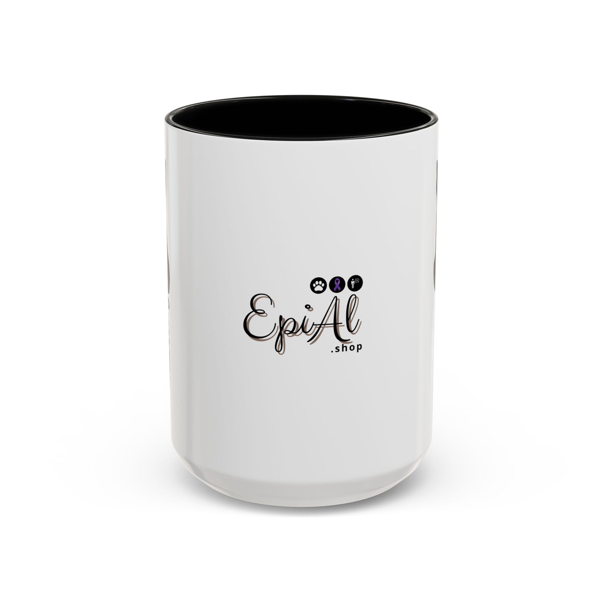 Cursive Tail Cat Lady Coffee Mug, Gift for Cat Lovers