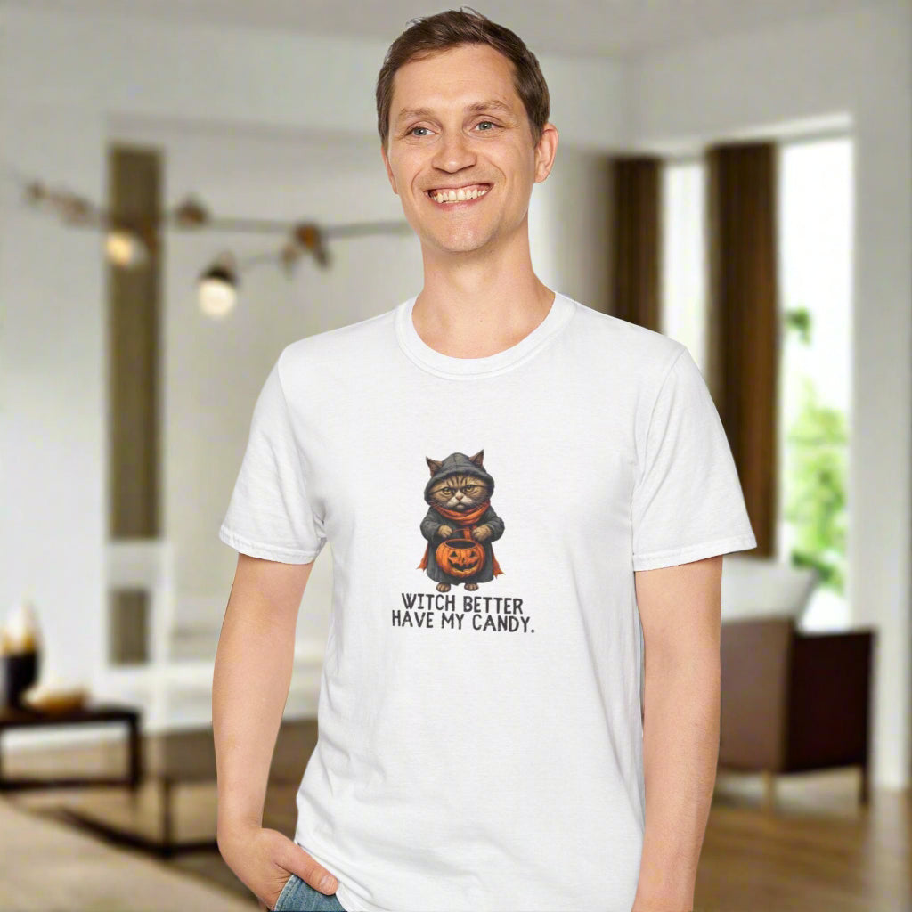 Witch Better Have My Candy Halloween Unisex Softstyle T-Shirt
