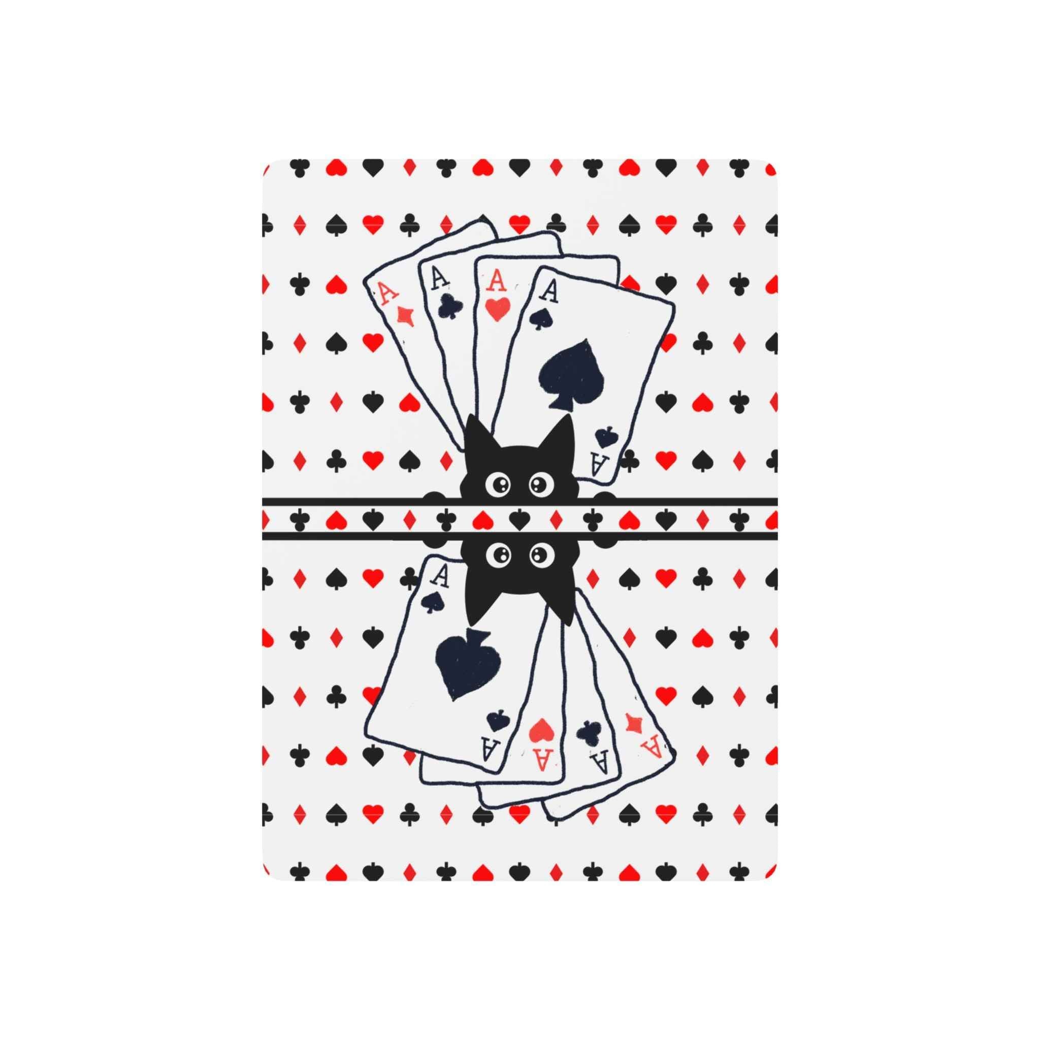 “Purrfect Aces” Cat Poker Playing Cards