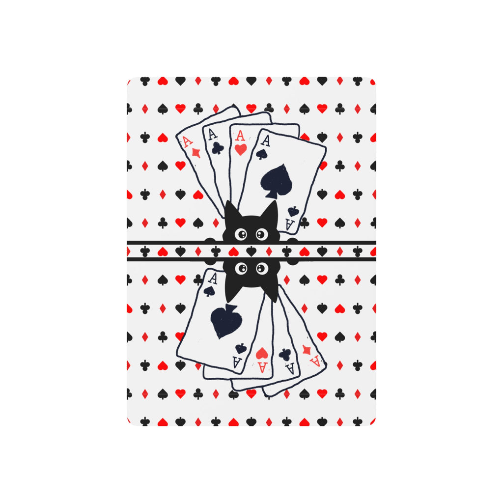 “Purrfect Aces” Cat Poker Playing Cards