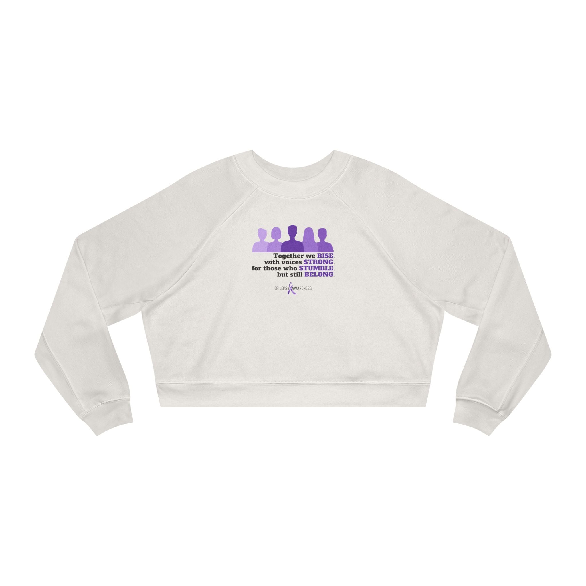 Together We Stand Women's Cropped Fleece Pullover - EpiAl's Shop