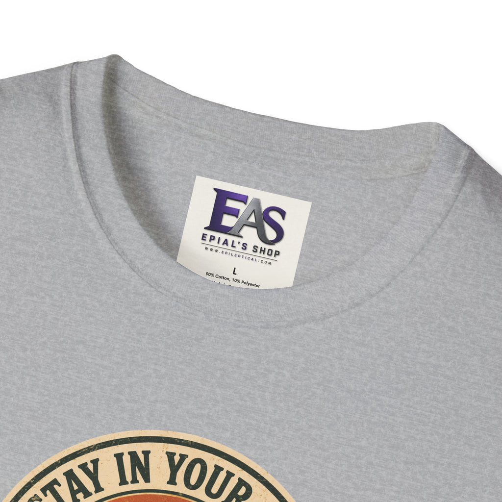 Stay in Your Lane Scenic Byway Unisex T-Shirt | Retro Road Trip Graphic Tee