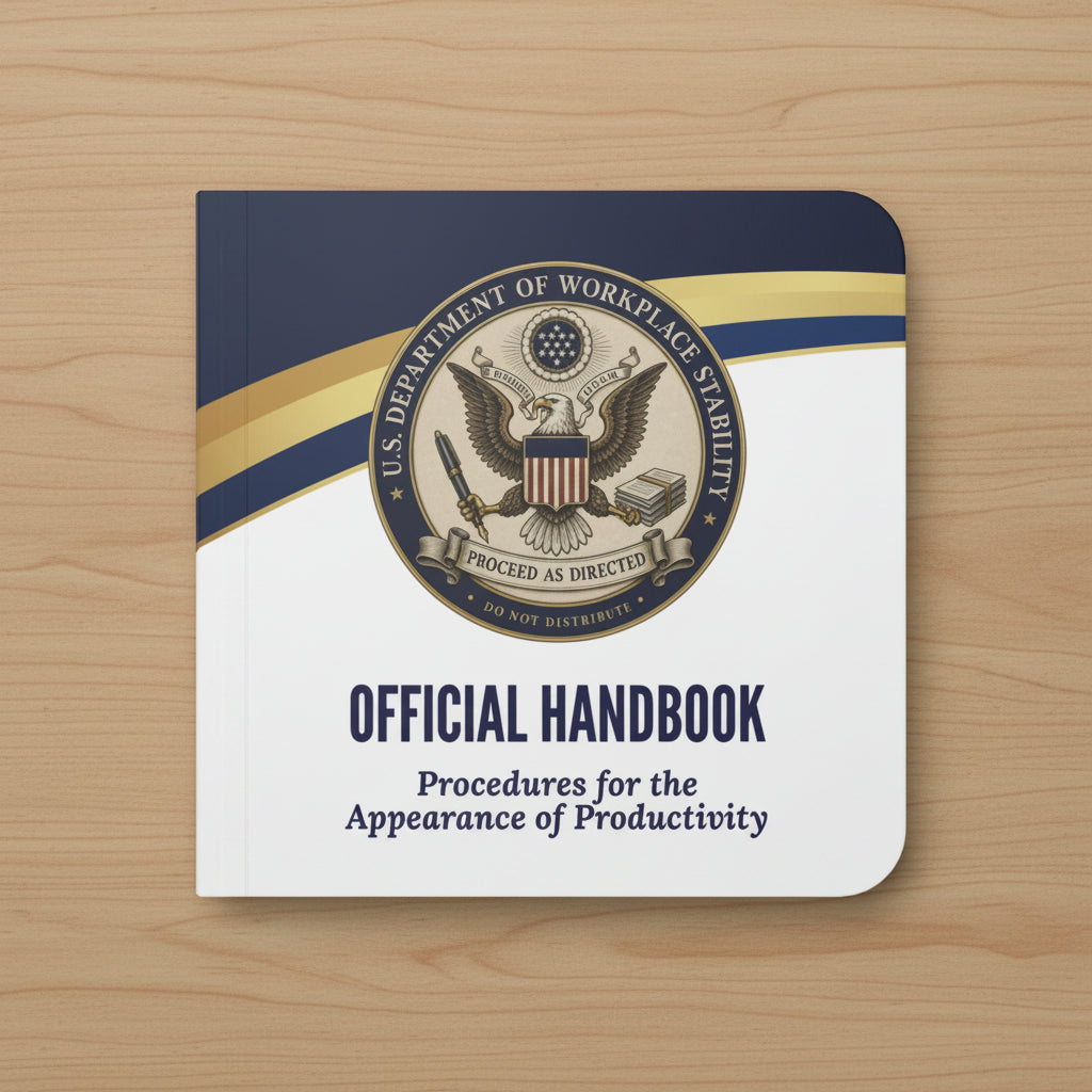 U.S. Department of Workplace Stability Handbook Board Book for Adults