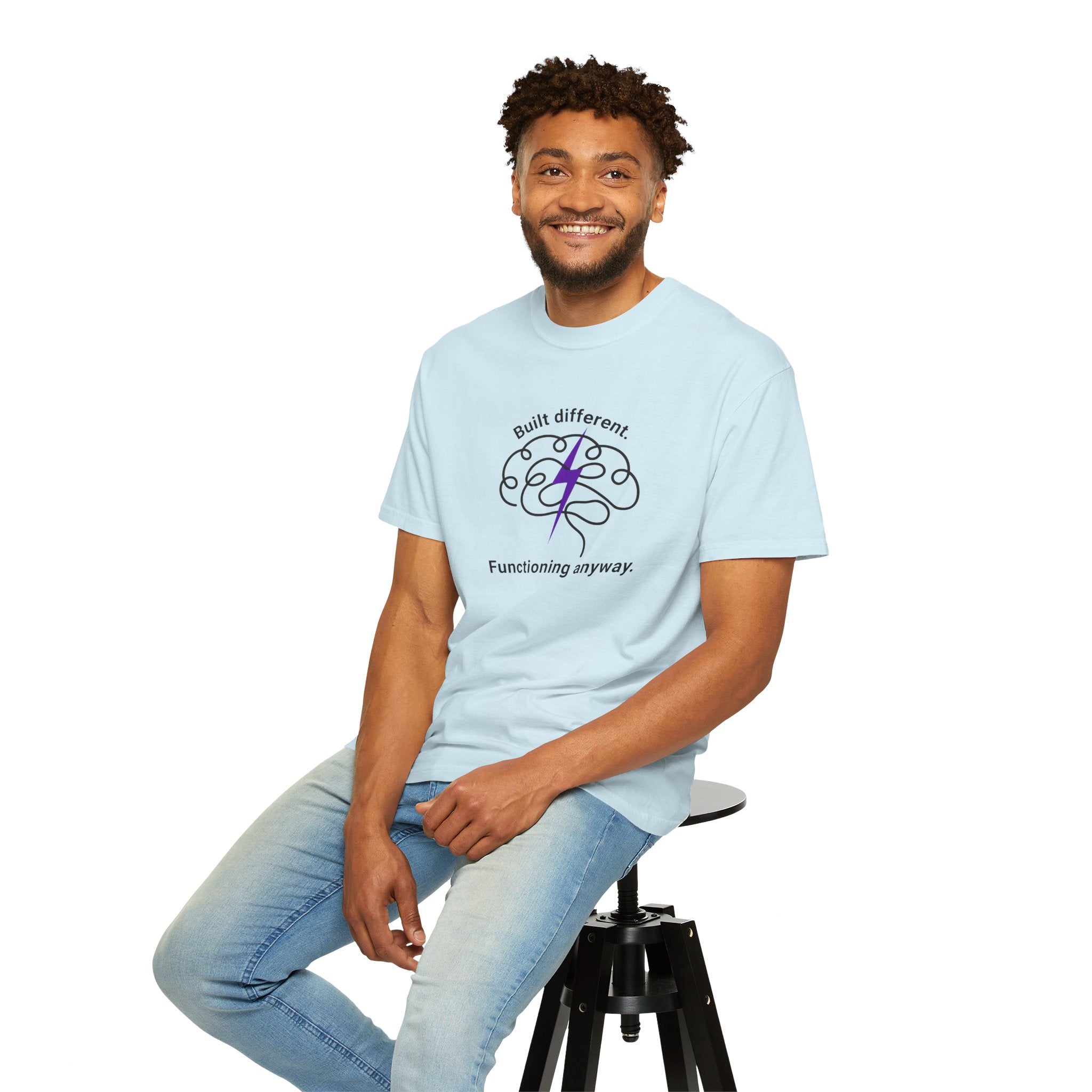 Built Different Premium Unisex Cotton T-Shirt | Soft, Lightweight Everyday Tee