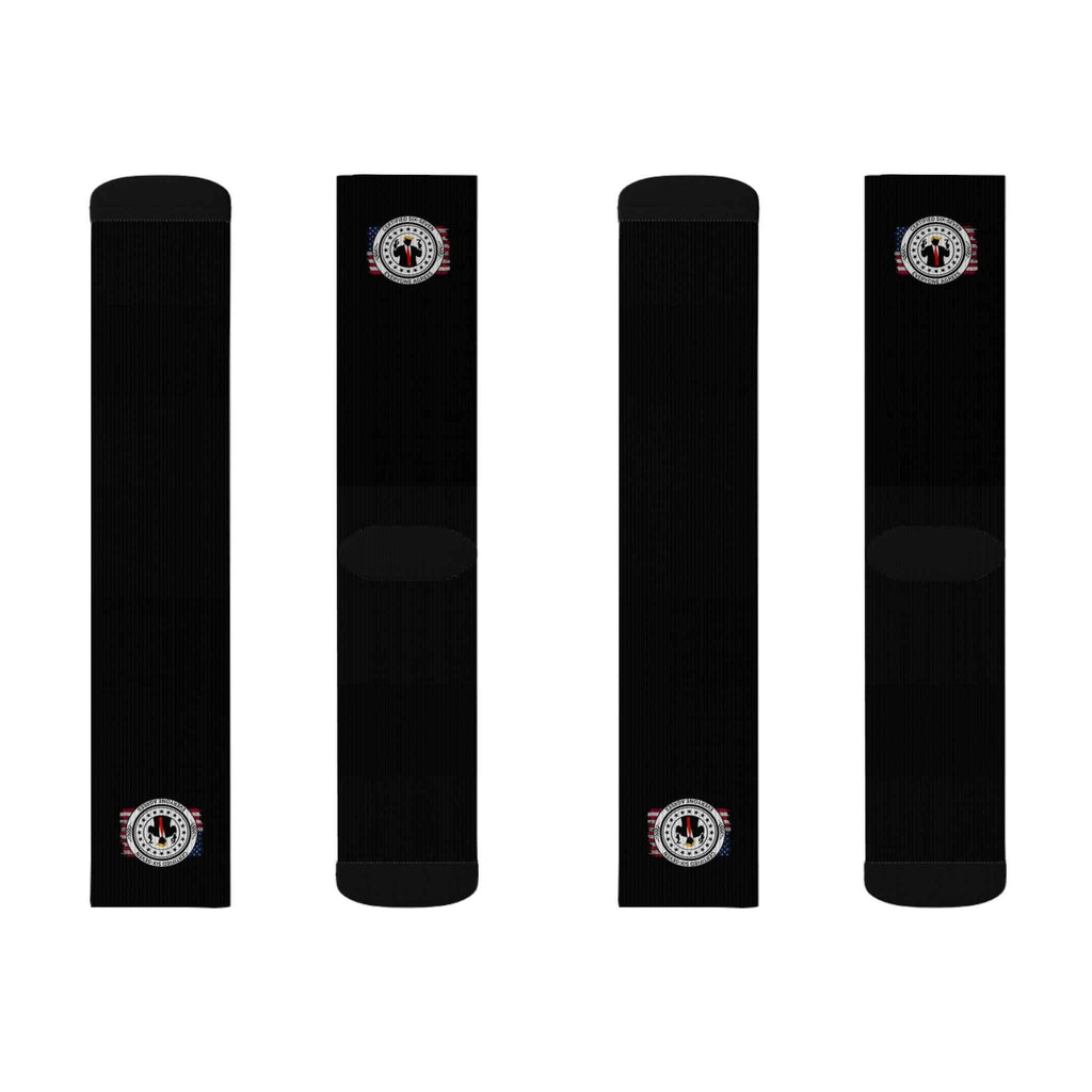 Believe Me Political Parody Crew Socks – 67 Edition