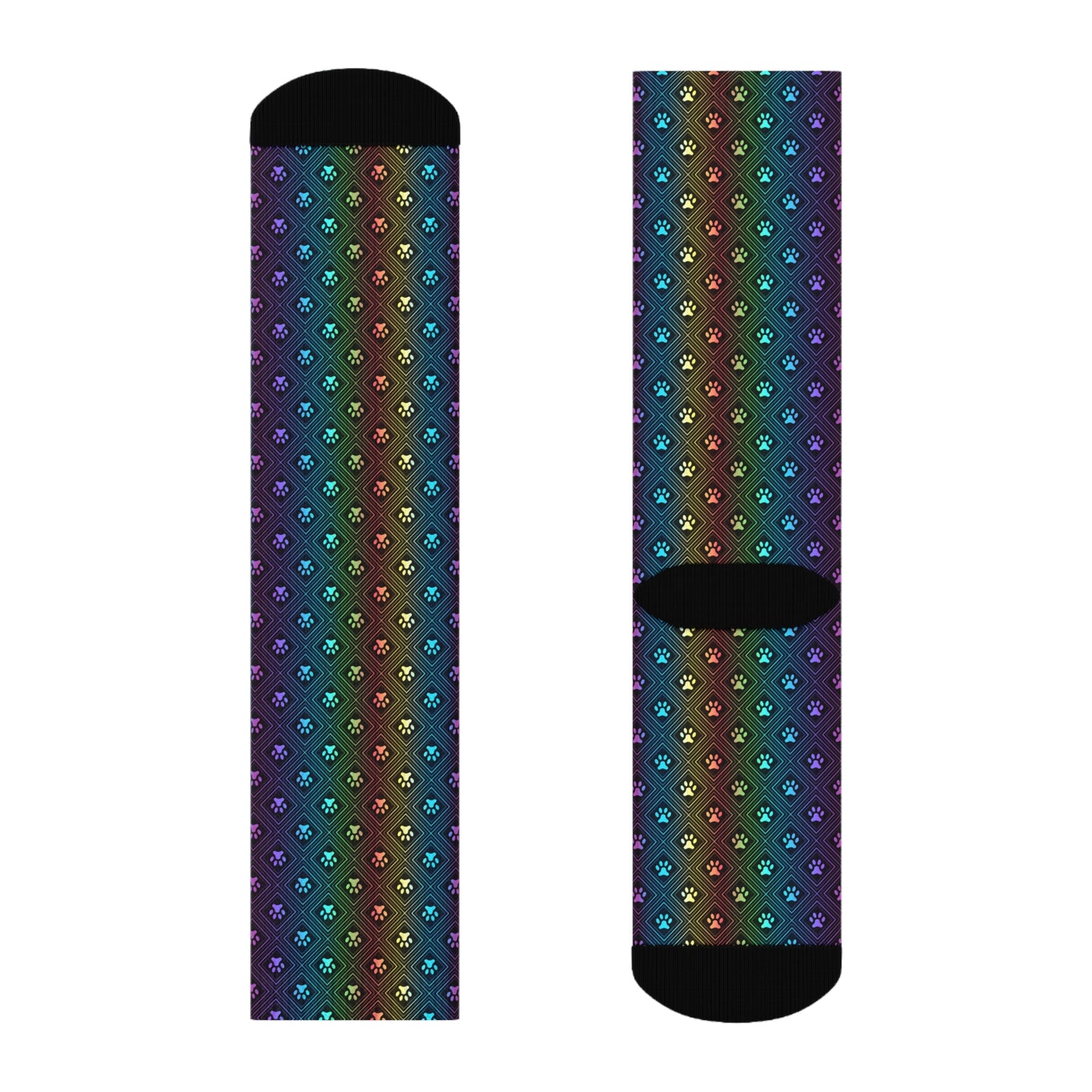 Spectrum Crew Socks - All Over Prints - Epileptic Al’s Shop