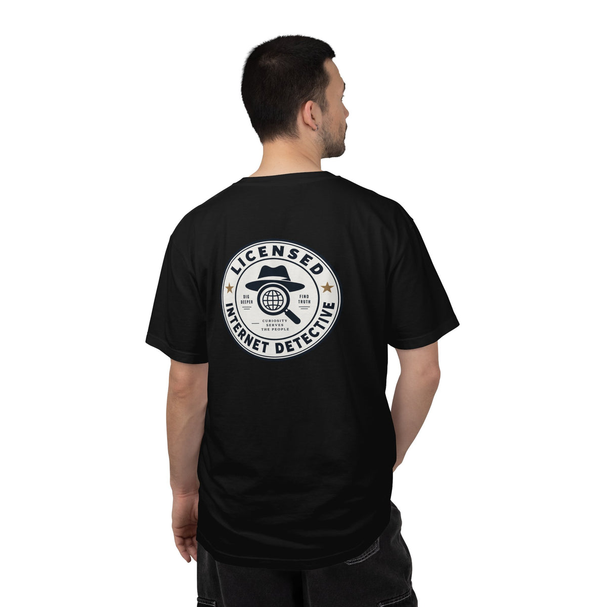 Licensed Internet Detective T-Shirt | Funny Internet Investigator Tee