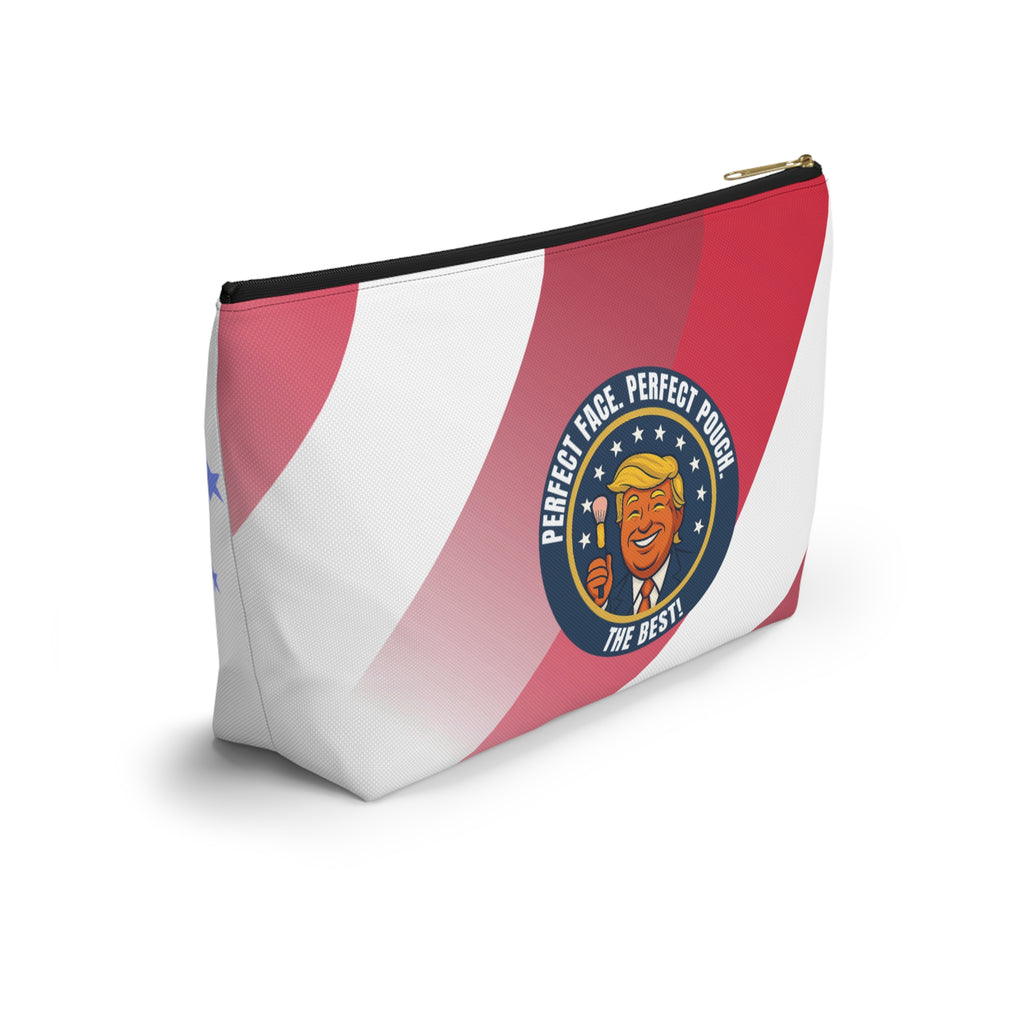 Mock Presidential Seal Makeup Pouch – “Perfect Face. Perfect Pouch.”