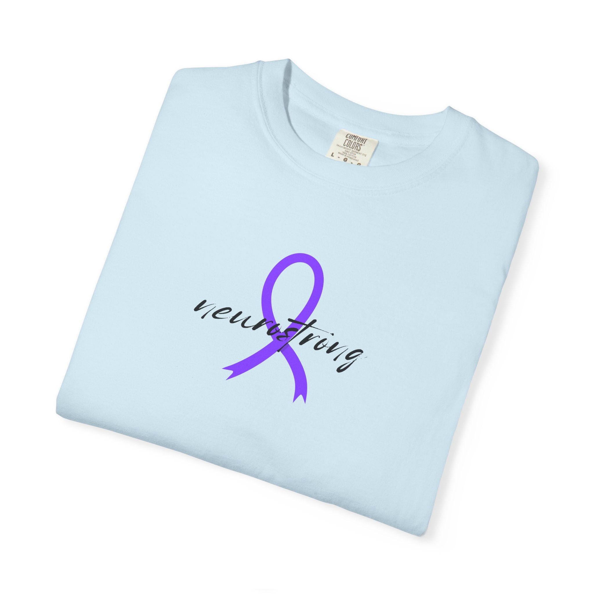 Neurostrong Epilepsy Awareness T-Shirt | Purple Ribbon Tee