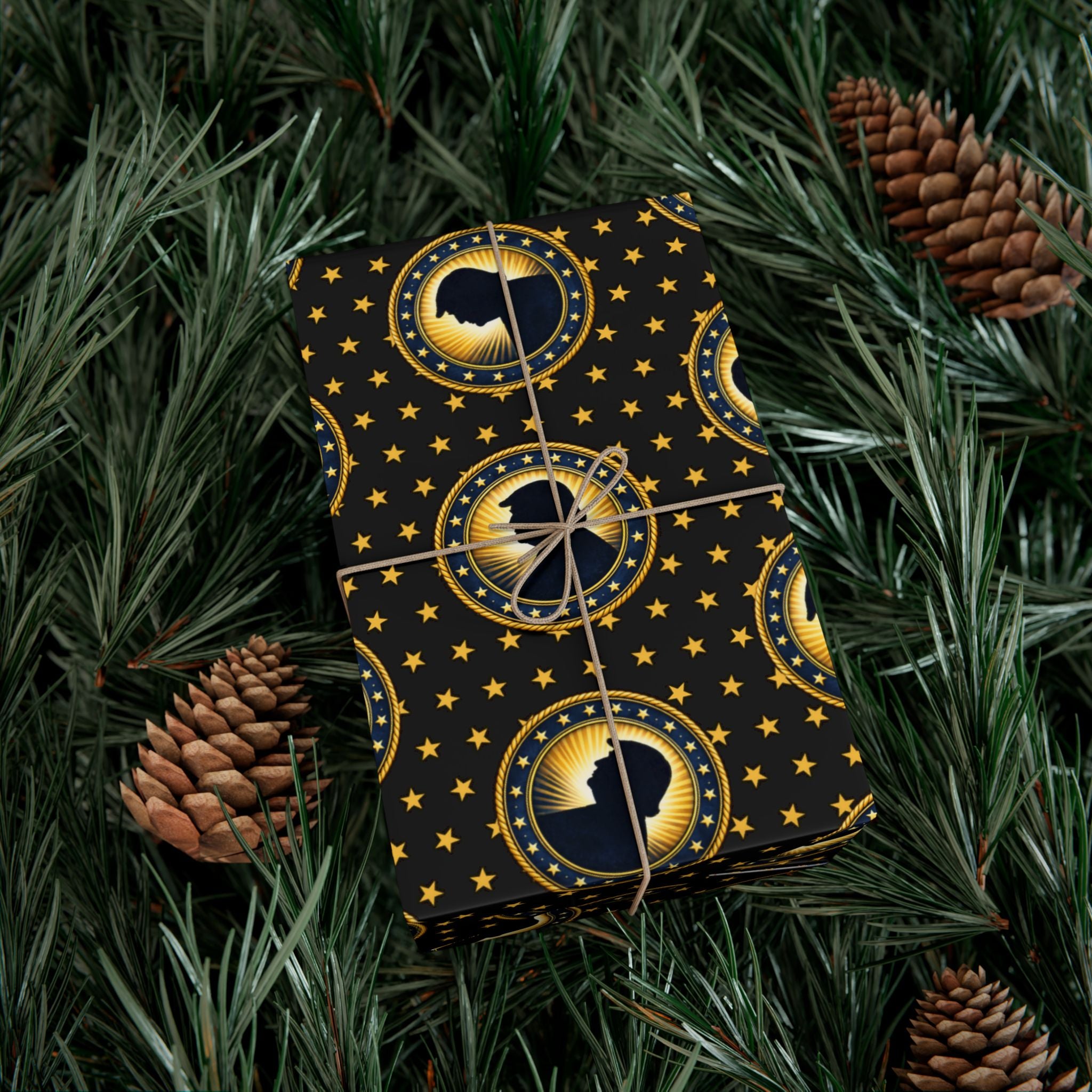 Presidential Seal Pattern Gift Wrap | All-Occasion Wrapping Paper