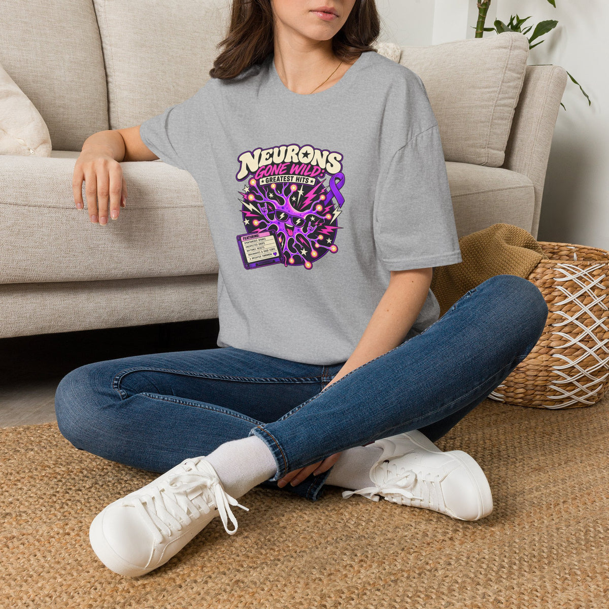 Neurons Gone Wild: Greatest Hits Epilepsy Awareness T-Shirt